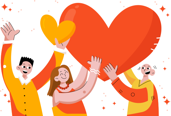 footer donation section