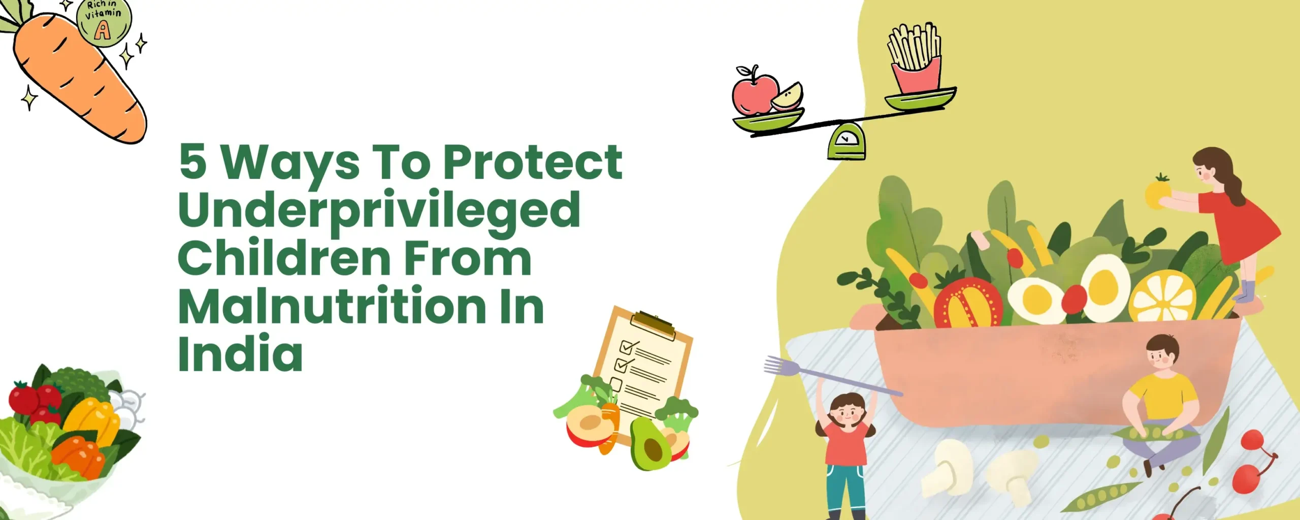 5 Ways To Protect Underprivileged Children From Malnutrition In India_11zon